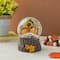 Glitzhome® 5.75"H Fall Sunflower and Pumpkin Resin Waterglobe
